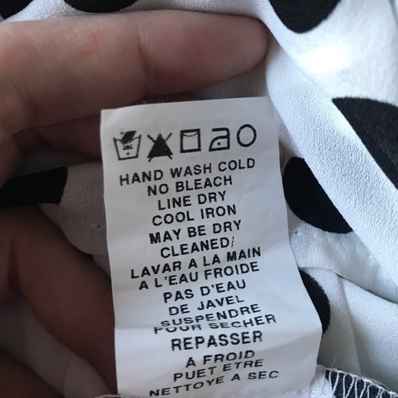 Allen Schwartz Polka Dots Top - Picture 6 of 6